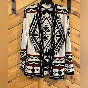 Women’s tribal cardigan